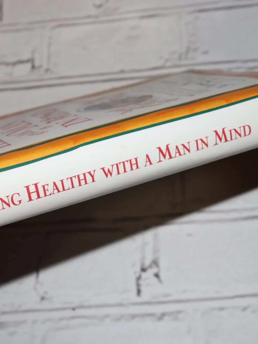 🍽️ Cooking Healthy with a Man in Mind · JoAnna M. Lund · Hardcover 1997 BK